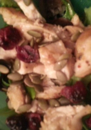 A picture of Oh So Yummy! Chicken Salad with Raspberry Vinagrette.