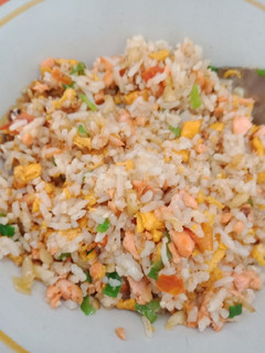 Foto resep Nasi Goreng Salmon MPASI 1 tahun +