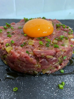 Una foto de Steak tartar