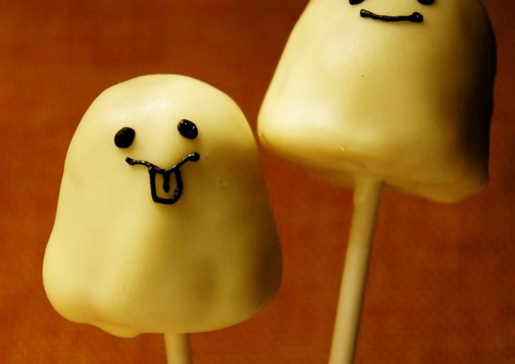 Easiest Way to Prepare Speedy Ghost Cake Pops For Halloween