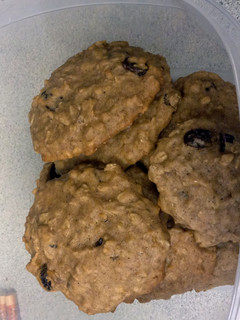 A picture of Oatmeal Banana Bread Cookies.