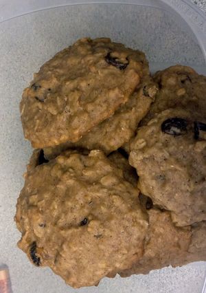 A picture of Oatmeal Banana Bread Cookies.