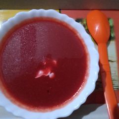A picture of Beetroot soup.