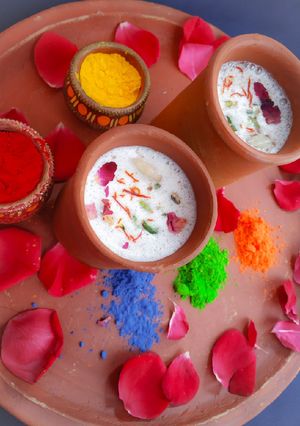 A picture of Thandai.