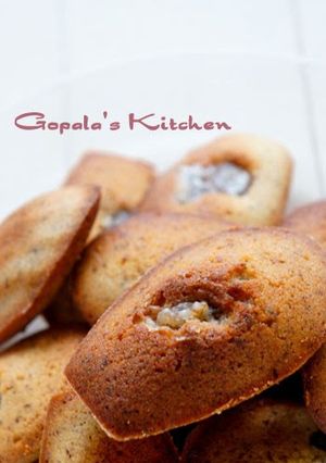 A picture of Marron Glacé and Hazelnut Financiers.