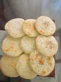 Arepas asadas con semillas de pira