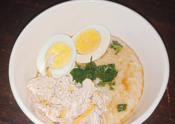 Langkah Mudah untuk Menyiapkan Bubur Ayam Oatmeal, Lezat