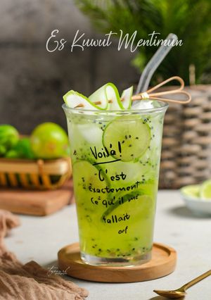 Foto resep Es Kuwut Mentimun