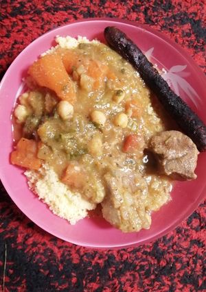 Une photo de Couscous algerien