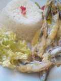Pejerrey al ajo