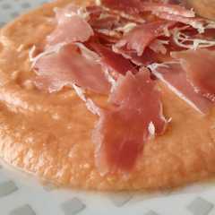 Una foto de Salmorejo