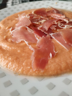 Una foto de Salmorejo
