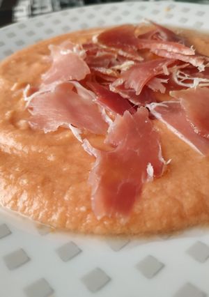 Una foto de Salmorejo