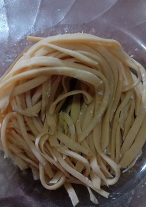 Foto resep Mie homemade tanpa mesin