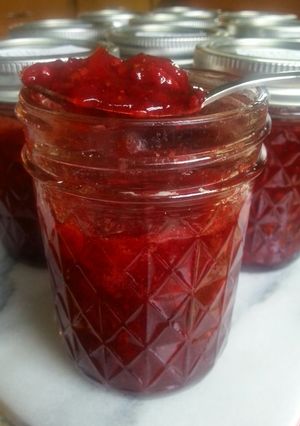 A picture of Triple Berry Jam ......