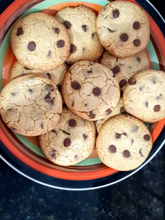 Una foto de Cookies clásicas (galletitas americanas)