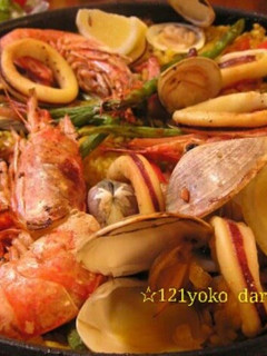 A picture of Authentic Paella For Father's Day.