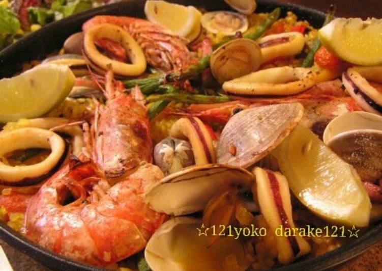 Recipe of Homemade Authentic Paella For Father&#39;s Day