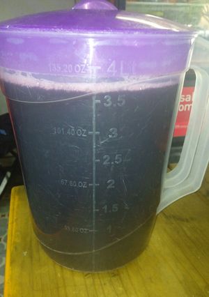 Una foto de Agua de betabel a la Mario, s