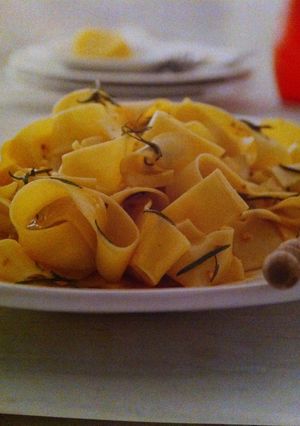 A picture of Pappardelle With Rosemary.