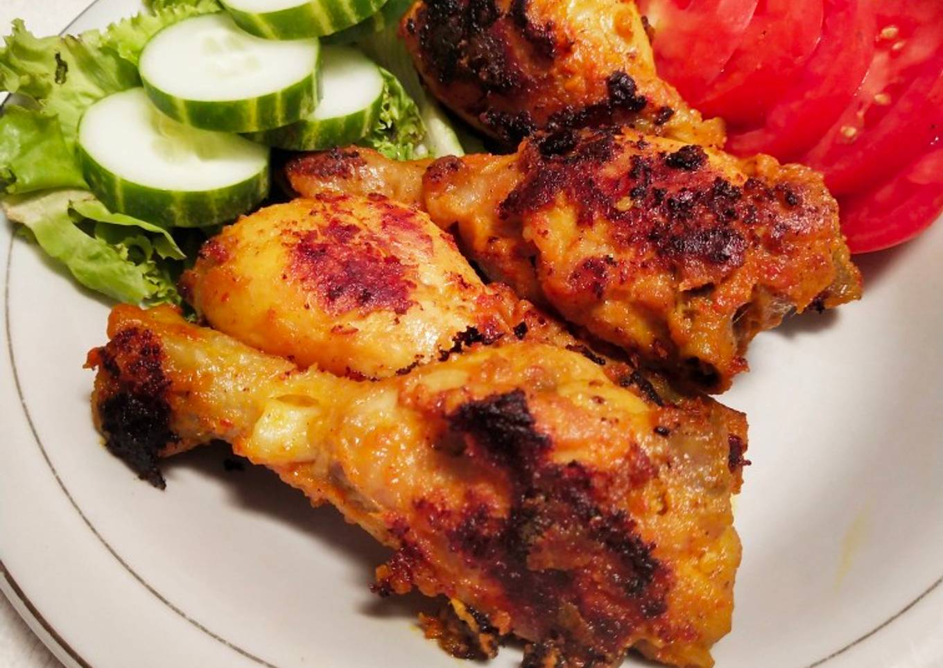 Ayam bakar bumbu rujak