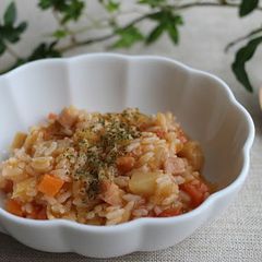 A picture of Easy Risotto with Leftover Minestrone.