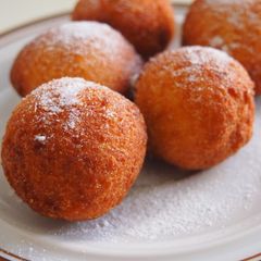 A picture of Flour & Sugar Free - Crispy and Fluffy Okara Doughnut Holes.