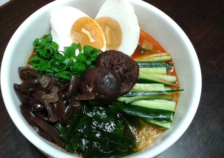 Mie Ramen hot spicy ala Tyasz mantabb👍