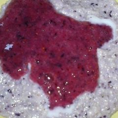 Yummy Fruity Quinoa Porridge 253 cals if recipe followed A picture of Yummy Fruity Quinoa Porridge 253 cals if recipe followed.