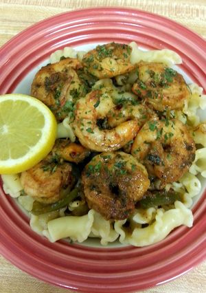 A picture of Spicy Cajun Shrimp.