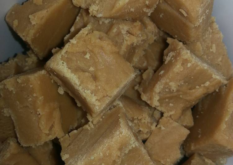 Steps to Make Super Quick Homemade Easy Peesey Peanut Butter Fudge