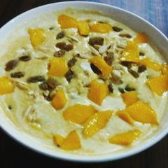 A picture of Hyderabadi Kheer (mango).