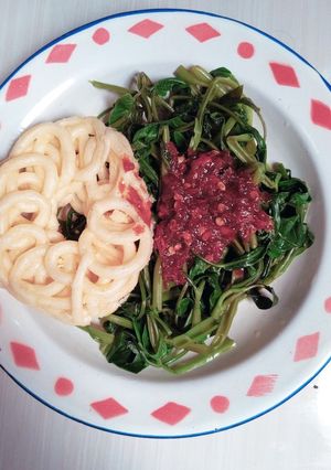 Foto resep Rujak Kangkung Khas Cirebon