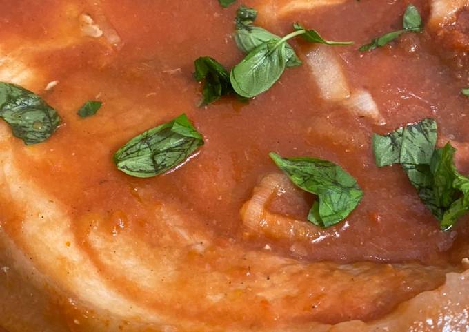 Rouelle de porc à la tomate de Delph' Les Recettes Efy - Cookpad