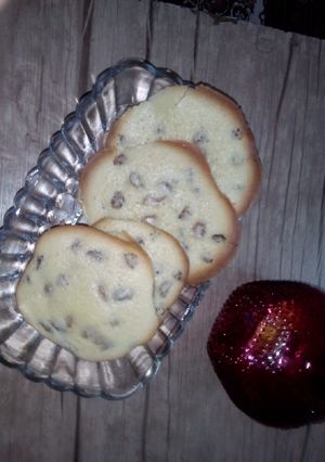 عکسی از دستور شیرینی کشمشی