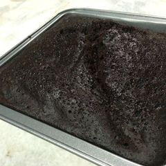 A picture of Steamed Chocolate Cake.