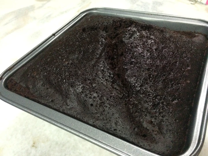 Easy Steps to Make Recipes Steamed Chocolate Cake the So Delicious Really Delicious.