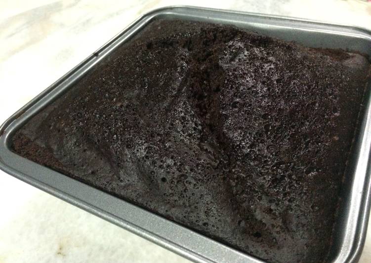 Steps to Prepare Quick Steamed Chocolate Cake