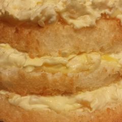 A picture of Lush Pineapple with Angel Food Cake.