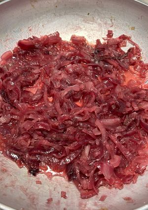 Foto di Cipolle caramellate rosa