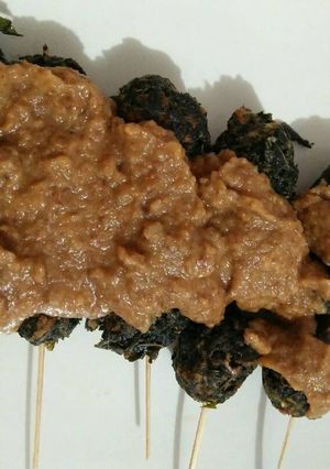 Foto resep Sate Daun Singkong