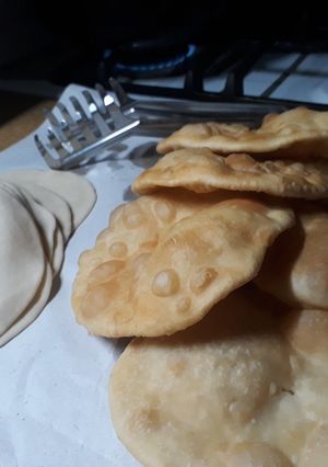 Una foto de Torta frita