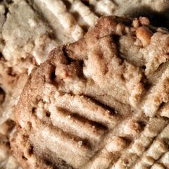 A picture of PeanutButter Sugar Cookies.