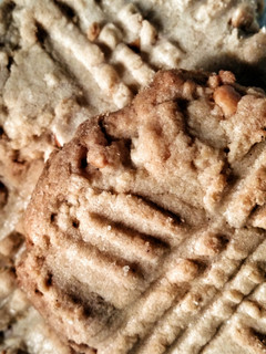 A picture of PeanutButter Sugar Cookies.