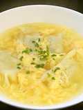 Easy Egg Drop Gyoza Soup