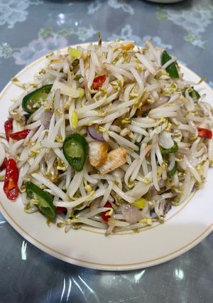 Foto resep Tauge / toge cah ikan asin