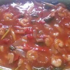 รูปของ Udang saus tomat