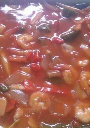 Foto resep Udang saus tomat