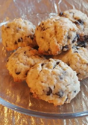 Una foto de Galletas de avena con chip de chocolate *SIN AZÚCAR *