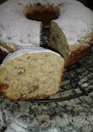 Una foto de Budín de bananas y nueces súper fácil